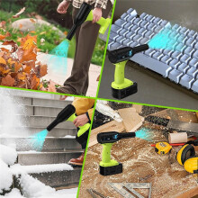 Jet Blower Turbo Fan for One+ 18V Battery, 90000RPM Jet Dry Blower, Cordless Handheld Electric Dust Removal Fan