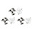 15 Pcs 5.5mmx2.1mm  Power Jack Socket Female Panel Mount Connector 1