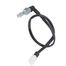 Universal Motorcycle Hydraulic Brake Switch M10x1MM Aluminum Black