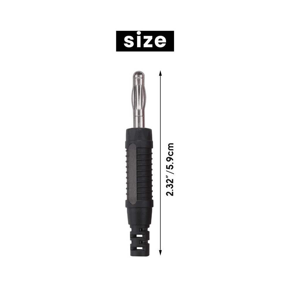 30Pcs 4Mm Banana Plugs Solder Diy Banana Plug Male Connectors Adapters For Multimeter Test Leads Probes 6033113287253