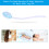 Long Handled Body Lotion Applicator with Rotating Massager, 42cm 10