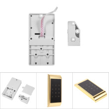 Digital Touch Keypad Lock - Zinc Alloy Gold, 11.5x5.35cm