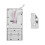 Touch Keypad Electronic Lock Gold 11.5x5.35cm Coded Secure Cabinet 6