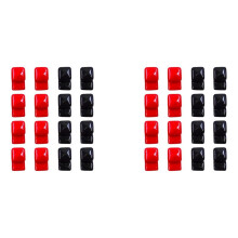 32 Pcs Loose Protector Battery Terminal Cover Battery Flexible Busbar Isolation Cover Terminal 280Ah Cells Insulation