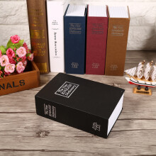 Black 1Pc Safe Lock Dictionary Secret Book for Cash Jewelry Hidden