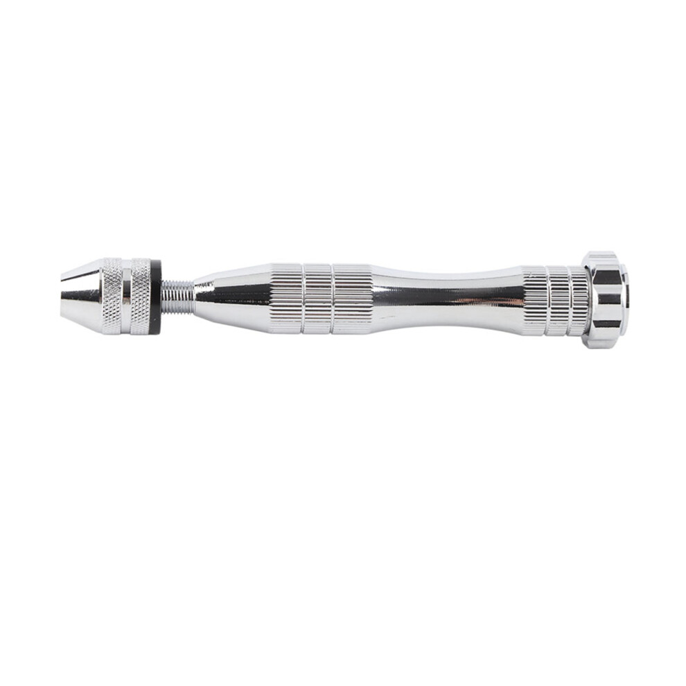 Silver Wide Grasp Range Chuck Hand Twist Drill Set With 10 Hhs Bits 6951393076407