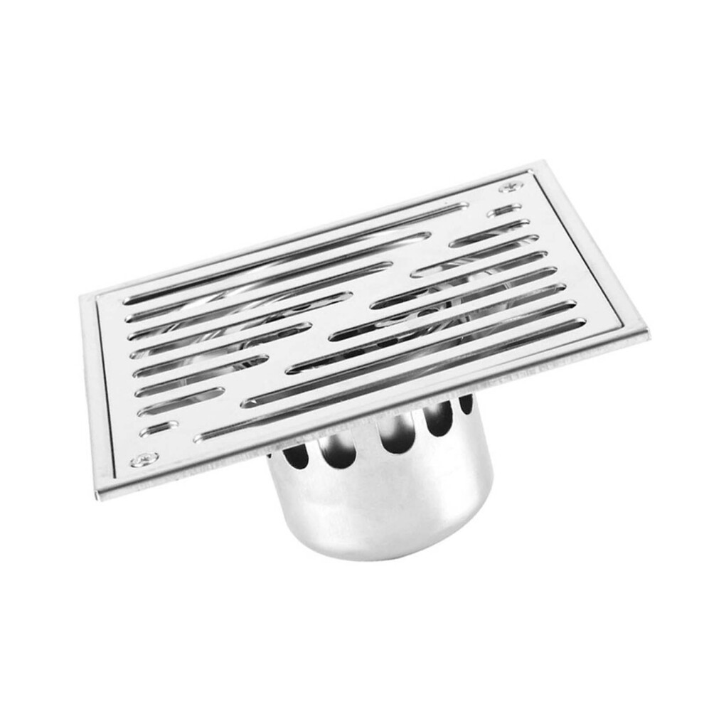 Bathroom Stainless Steel Square Floor Drain 150X150mm Anti-Odor Waste Gate 4671393076208