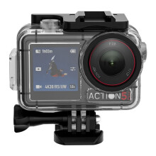 60M/196FT Waterproof Case for Osmo Action 5 Pro/4/3 Underwater Diving Housing Anti-Fog Diving Protective Shell