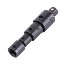 4pcs Chrome Vanadium Socket Adapter Set 1/2" 3/8" 1/4" Black
