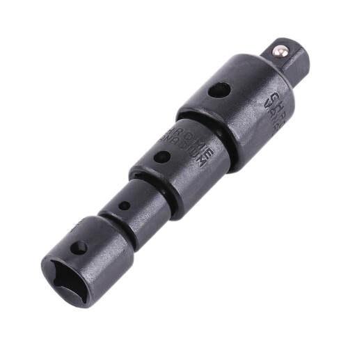 4pcs Chrome Vanadium Socket Adapter Set 1/2" 3/8" 1/4" Black