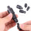 4pcs Chrome Vanadium Socket Adapter Set 1/2" 3/8" 1/4" Black 15