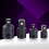 4pcs Chrome Vanadium Socket Adapter Set 1/2" 3/8" 1/4" Black 14