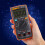 6000 Count Portable Digital Multimeter AC/DC Voltmeter Resistance Tester 9