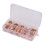 200PCS Copper Flat Washers M5-M14 Assorted Set Durable Copper Hardware Box 1