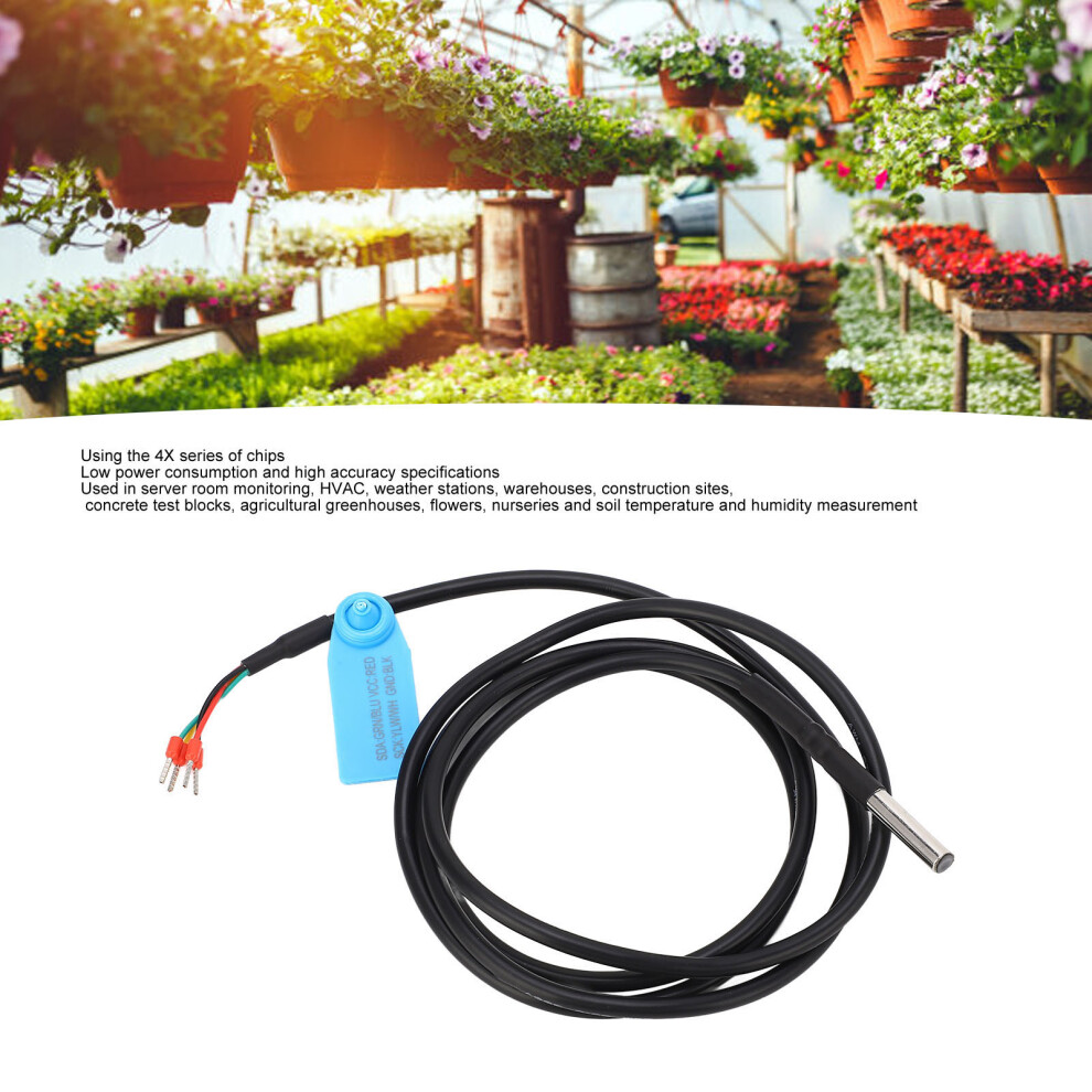 Digital Soil Sensor Probe I2C SHT4x 3.3V