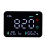 CO2Meter Portable Digital Screen Wall Mounted5V500mA Hollow Sensor USB Charging Black Temperature Humidity Analyzer 3