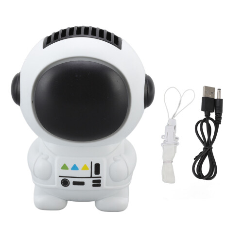 Mini Astronaut USB Neck Fan, Rechargeable