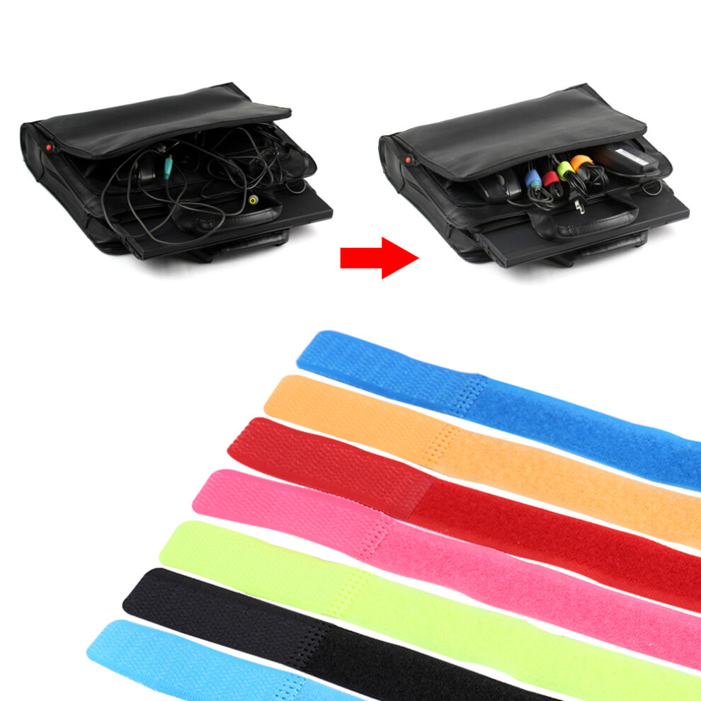 50 Reusable Cable Ties Wire Organiser 7055741783111