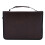 Large Brown Pencil Case 150 Slots PU Leather 8