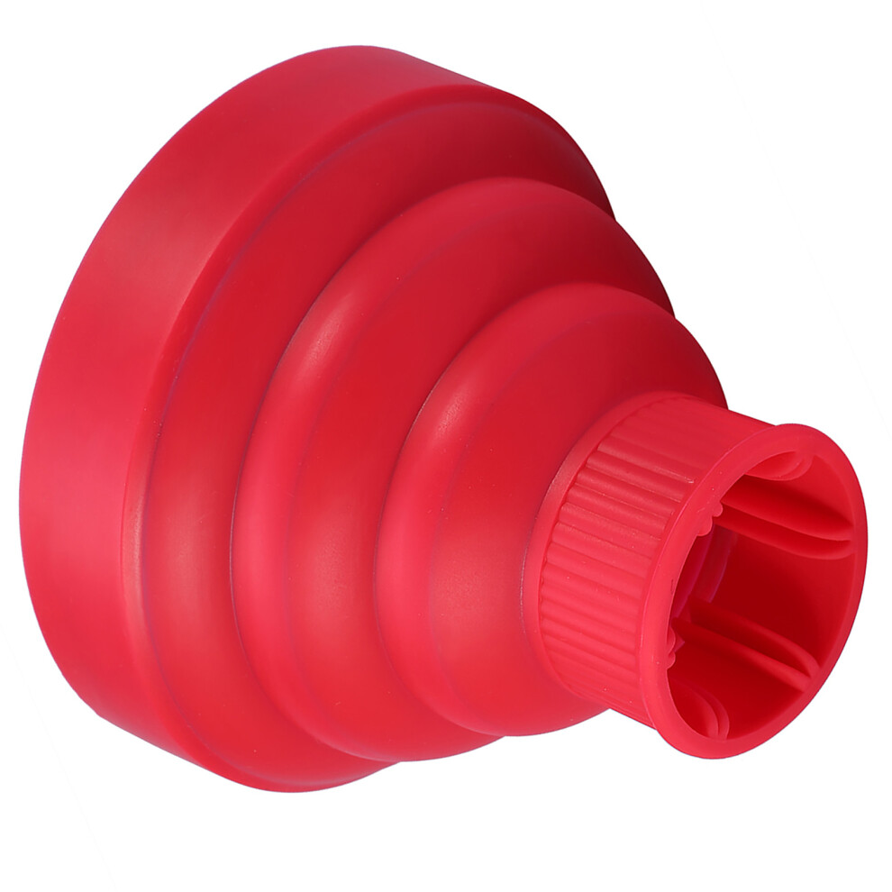 Red Silicone Hairdryer Diffuser Cover