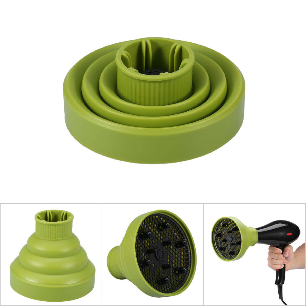 Folding Hairdryer Diffuser Silicone Heat Resistant