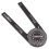 Protractor per troncatrice in alluminio di precisione con guide laser - 18,5 cm 15