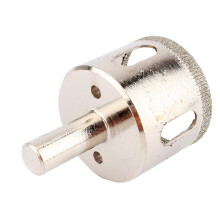 2Pcs Diamond Coated Hole Saw Set 38mm & 45mm for Tile, Glass & Marble