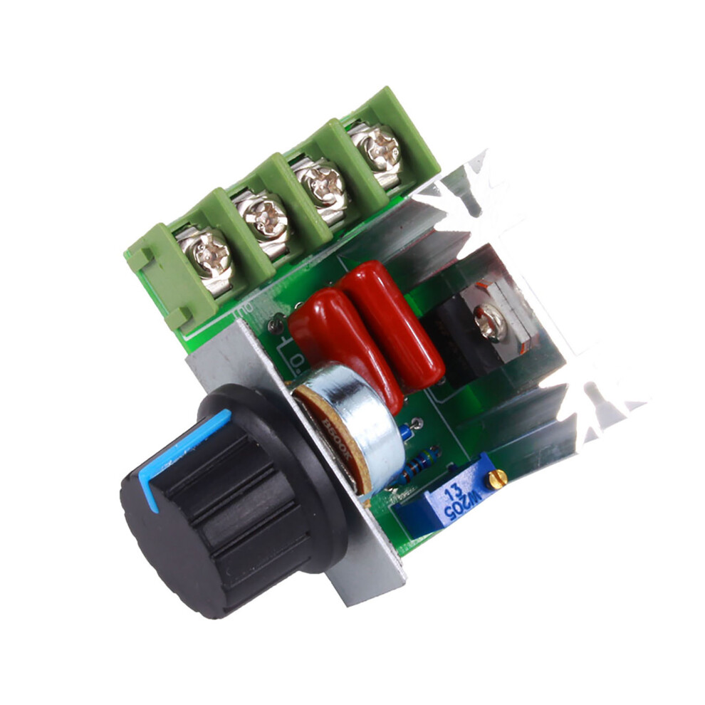 2000W Ac Motor Speed Controller 50-220V 25A Voltage Regulator For Diy Projects 8341389263689