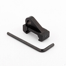 Aluminum Rifle Sling Hook Mount Swivel 20mm Picatinny Rail Black