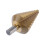 HSS Steel Large Step Cone Drill Bit 10-45mm Titanium Coated 1