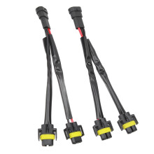 2 Pcs H11 H8 H9 Extension Wiring Harness for Truck Pickup LED Headlights