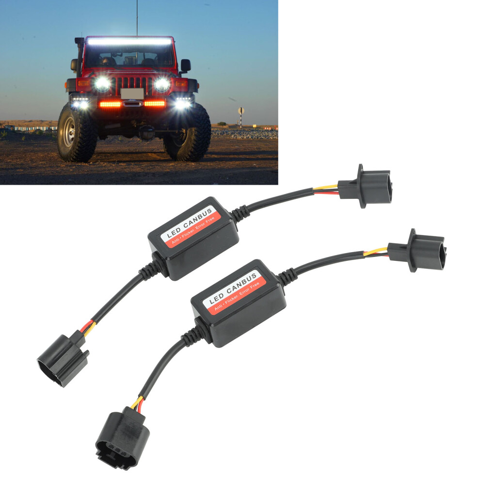 2Pcs Led Head Decoder 12V Dc Canbus 4A For H13 9008 Fog S Light 6951389266409