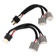 2x 9003 H4 Headlight Harness Plug UK