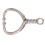 Durable Stainless Steel Cattle Nose Ring Spherical Clamp HL Q4E 1