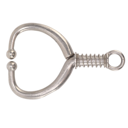 Durable Stainless Steel Cattle Nose Ring Spherical Clamp HL Q4E