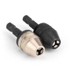 Quick Change Drill Bit Adapter 1/4in Hex Shank 0.3-3mm High-Quality Steel