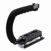Schwarzer Super Grip Video DV SLR Kamerastabilisierungsgriff für DSLR, DV, Camcorder