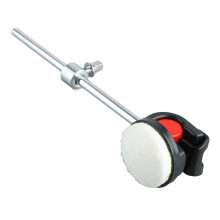 Metal Round Head Drum Beater Hammer 18cm, White Felt Tip, Percussion Tool