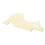 Light Yellow Bass Pickguard PVC 1