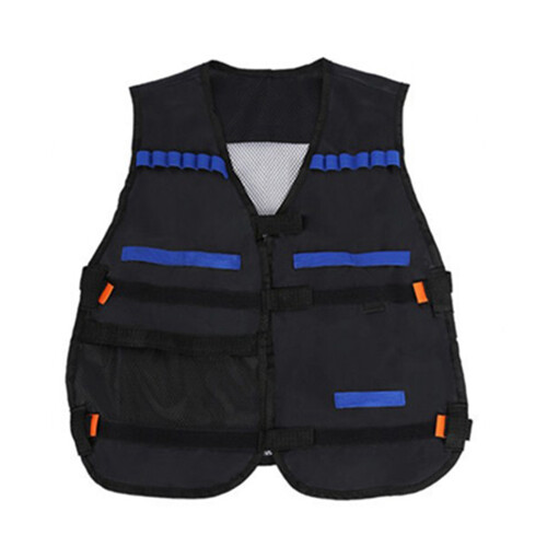 Adjustable Tactical Dart Vest Jacket for 12 Darts Accessories, Black 1