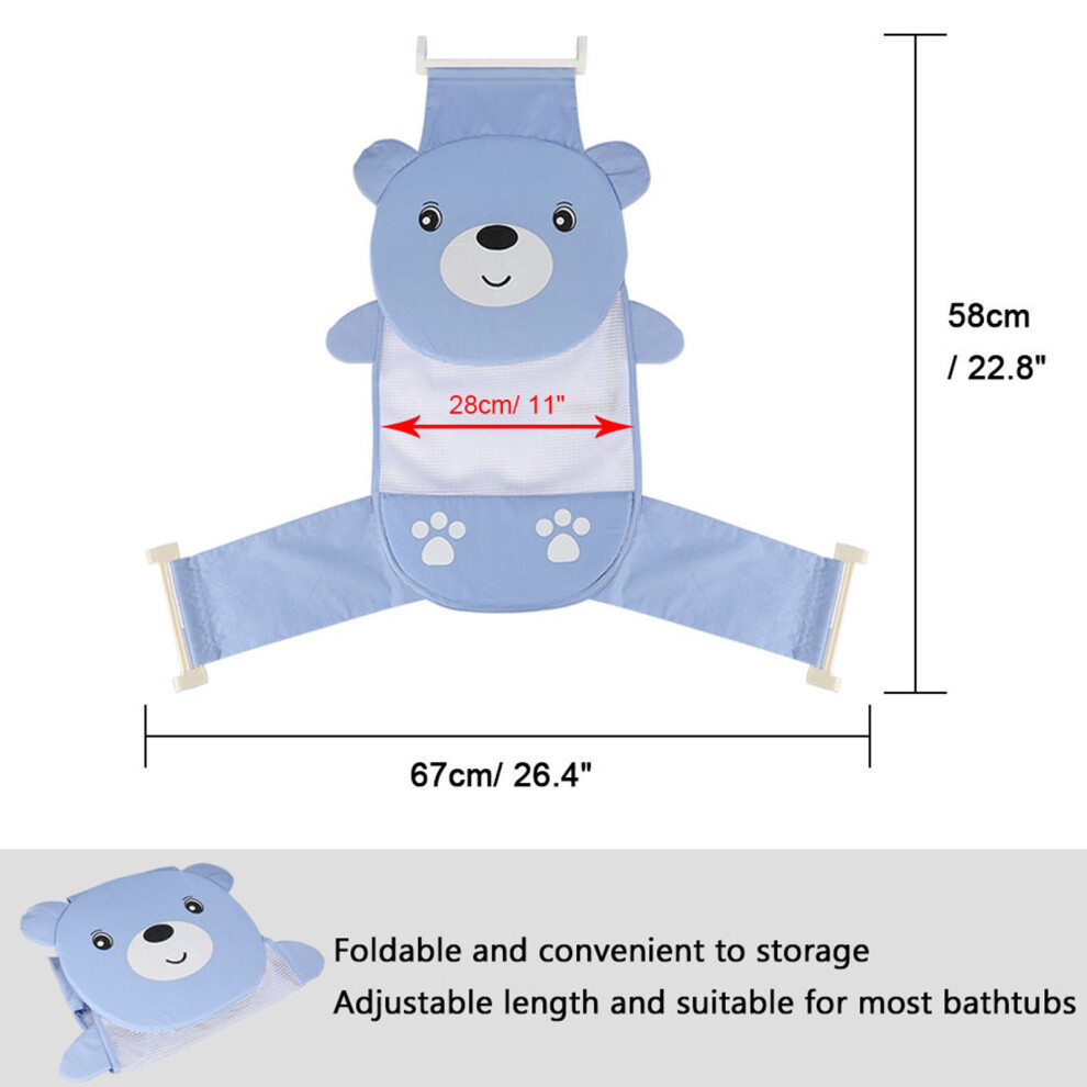 Cotton Baby Bath Seat Net Support