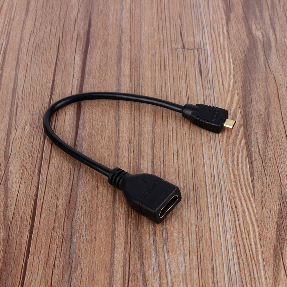 Hdmi Extension Cable Micro Hdmi Male To Female 1080P Converter Adapter Black 4691389268943