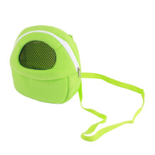 Pet Carrier Bag for Hamster, Hedgehog, Ferret - Green M Size 18x22cm