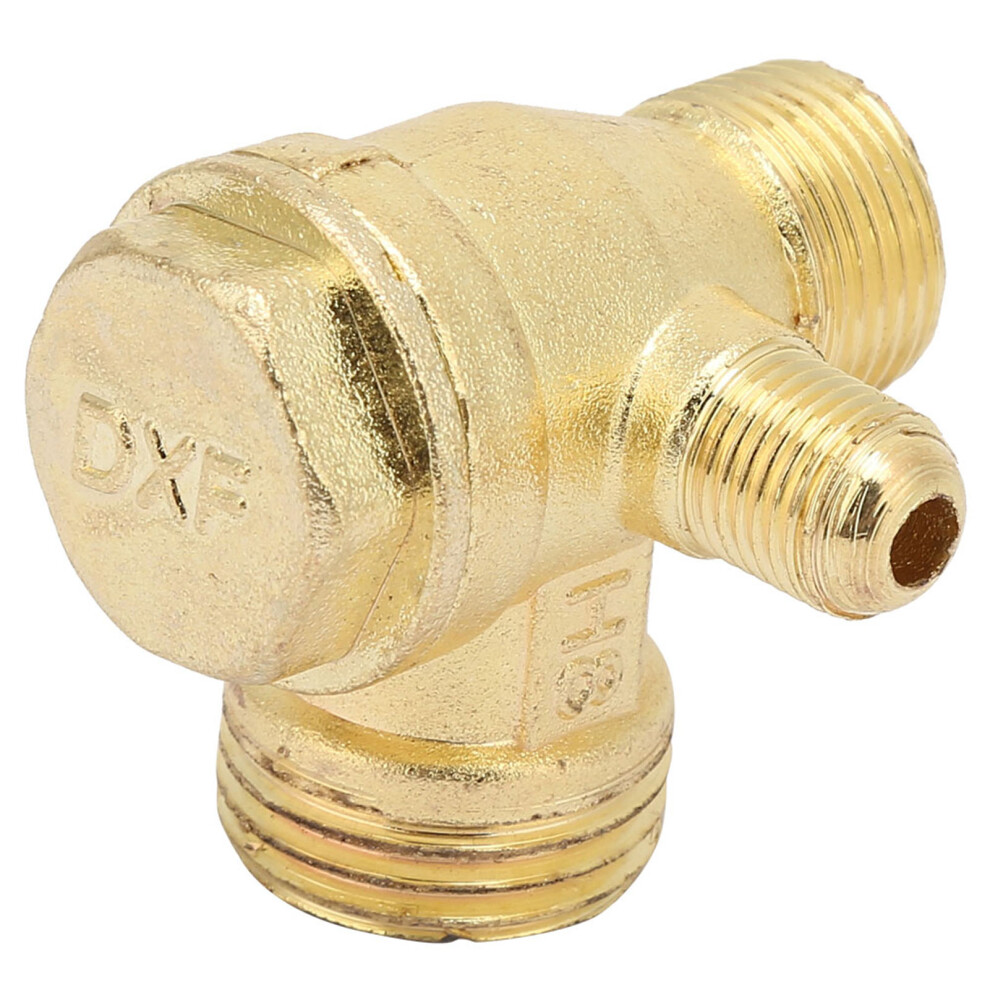 3-Way Zinc Alloy Check Valve For Air Compressors Unidirectional Pipe Fittings 4131393099039