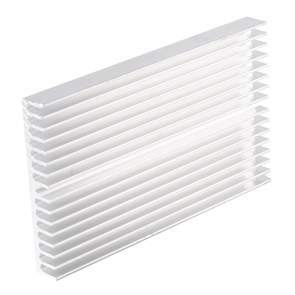 Cooler Aluminium Chip 100X60x10mm Heat Sink For Ic Led Power Transistor Diy Use 8491393099054