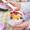 PC Overnight Oats Jar with Spoon & Silicone Handle600ml 2