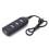 USB Micro 2.0 4-Port PC Hub Compact Fast Data Transfer Plastic White Finish 2