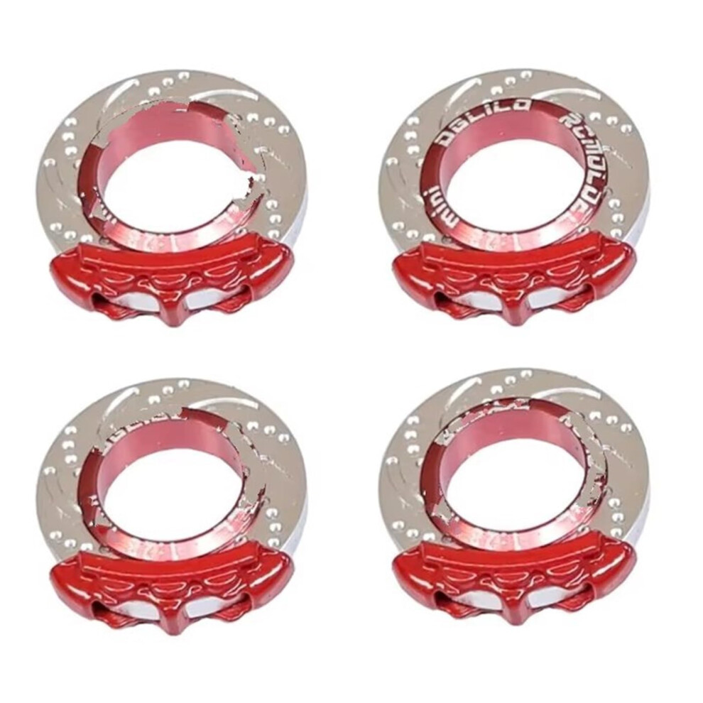 Metal Brake Caliper Disc Set For Wltoys K969 K989 Miniz Miniq 1/28 Rc Drift Car Parts 4Pcs Durable 9073542581192