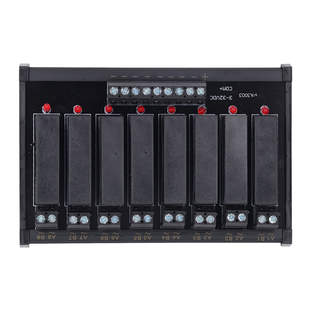 8 Port Solid State Relay Module 3-32VDC