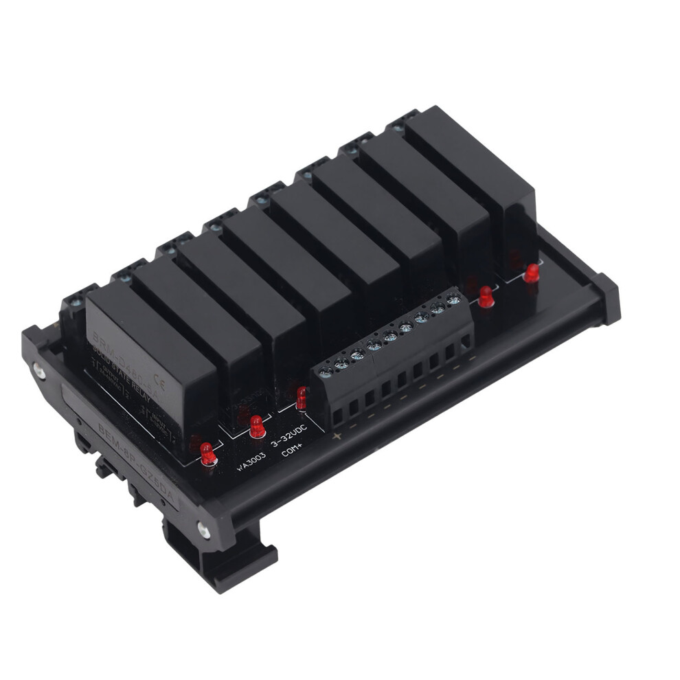8 Port Solid State Relay Module 3-32VDC